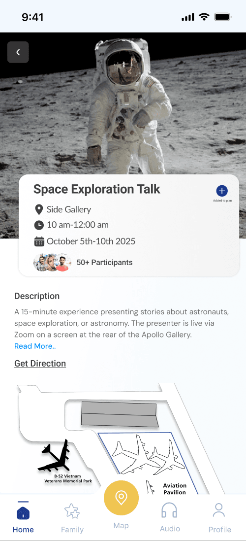 Event Discovery step 3: Detail